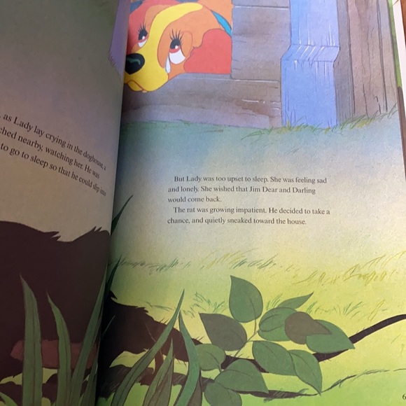 Disney lady and the tramp book - Picture 4 of 4